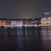 Alster Hamburg bei Nacht