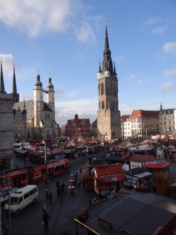 Weihnachtsmarkt Halle