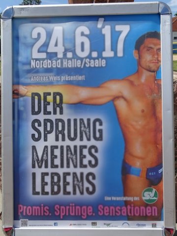 Plakat "Sprung meines Lebens"