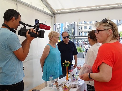 Katrin von der SHG für Organtransplantierte