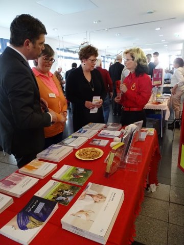 Im Gespräch mit Fr. Grimm-Benne, Ministerin des Landes S./A.