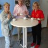 Drei Gruppenmitglieder - Helga, Andreas & SImone