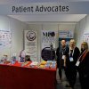 Patientenvertreter am Infostand