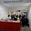 Patientenvertreter am Infostand