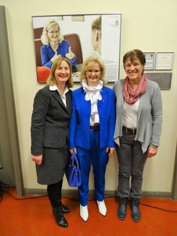 Frau Dr. Marquardt, Simone & Frau Brederlow 