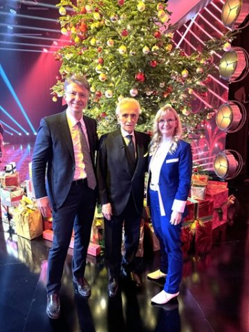 Prof. Platzbecker, Jose Carreras & Simone