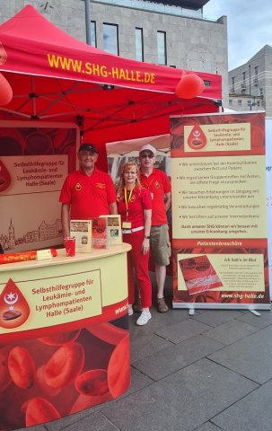 Mit Unterstützung der AOK, haben wir so einen umwerfenden Stand
