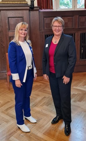 Zusammen mit Frau Prof. Dr. med. Sylvia Thun